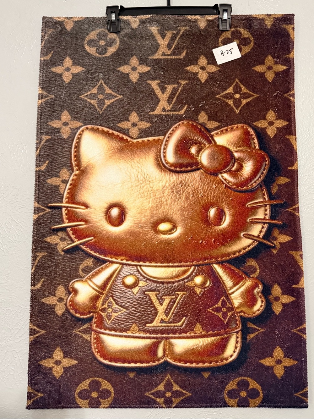 Custom Made Hello Kitty Luxury Graphic Print Rug/Room Decor 35x24 IN. New